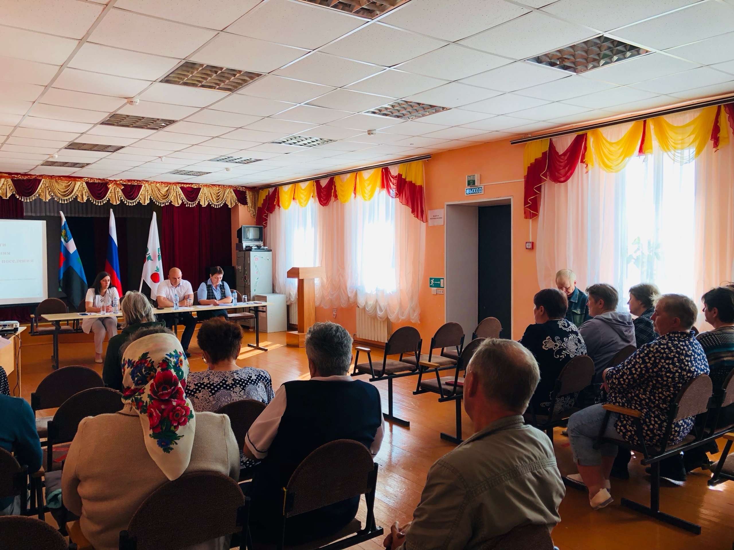 Расширенное заседание земского собрания Бубновского сельского поселения.
